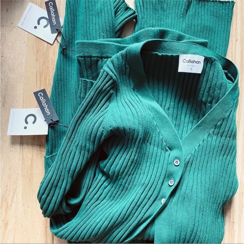 Callahan knit cardigan pant set NEW - Picture 5 of 5